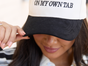 I Can Put It On My Own Tab Trucker Hat