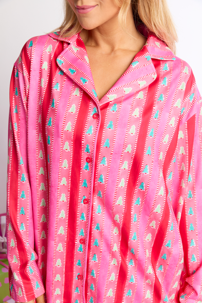 Tree Me Right Oversized Pajama Set - Image 6