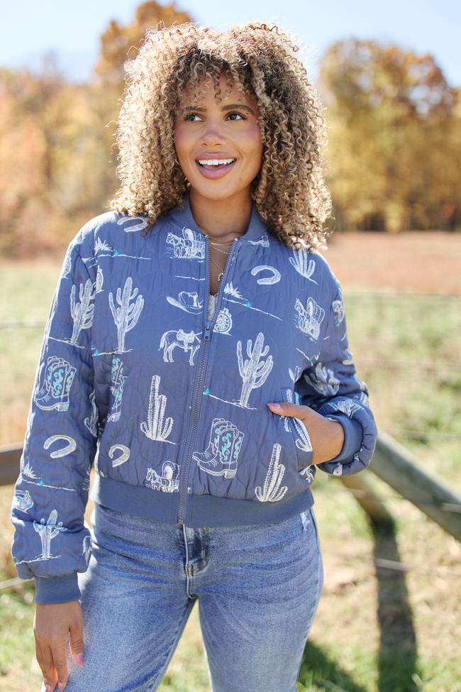 Dakota Western Printed Jacket - Image 3
