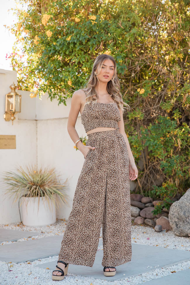Heart of Paradise Leopard Two Piece Set FINAL SALE - Image 2