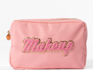 Pink Makeup Travel Pouch FINAL SALE