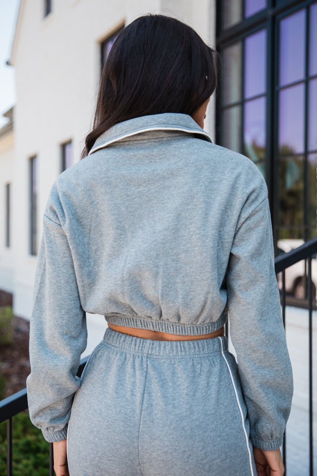 One To Beat Charcoal Varsity Style Two Piece Set FINAL SALE - Image 4