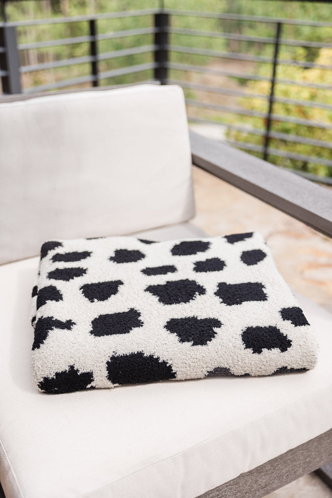 Make Me Believe Small Leopard Spotted Blanket FINAL SALE - Image 5