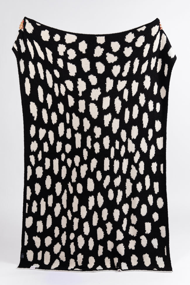 Make Me Believe Small Leopard Spotted Blanket FINAL SALE - Image 2