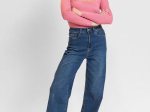 Kelsea Dark Wash Wide Leg Tall Jeans FINAL SALE