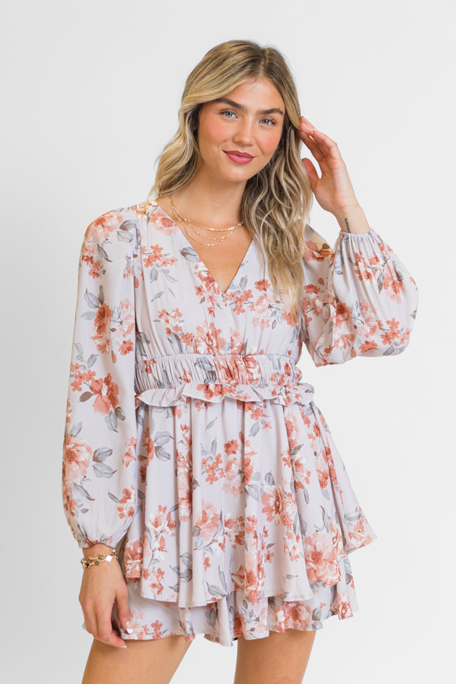Small Town Feel Multi Printed Romper FINAL SALE
