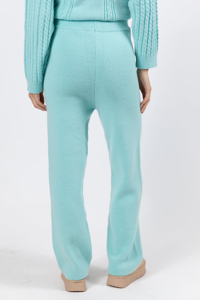 On My List Mint Sweater Lounge Pants FINAL SALE - Image 5