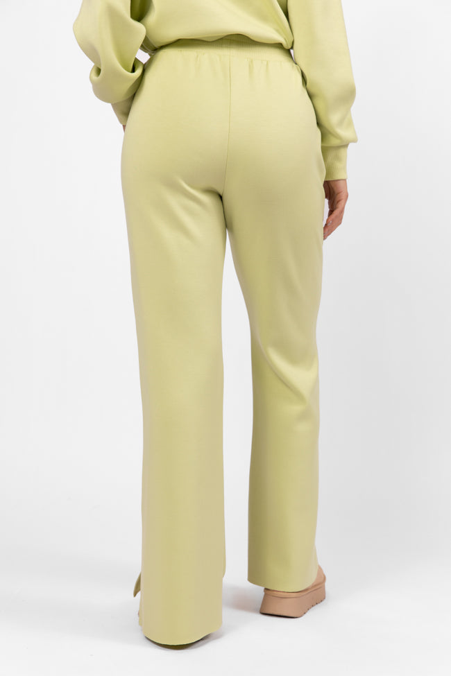 Only One Lime Wide Leg Pull On Pants FINAL SALE - Image 5