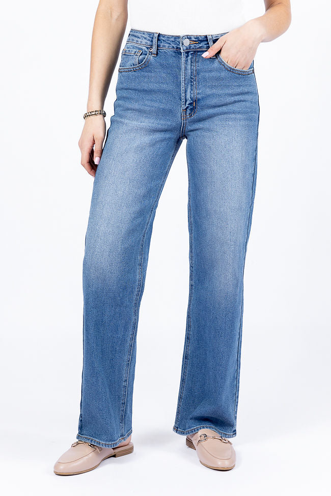 Cosette Medium Wash Relaxed Jeans FINAL SALE