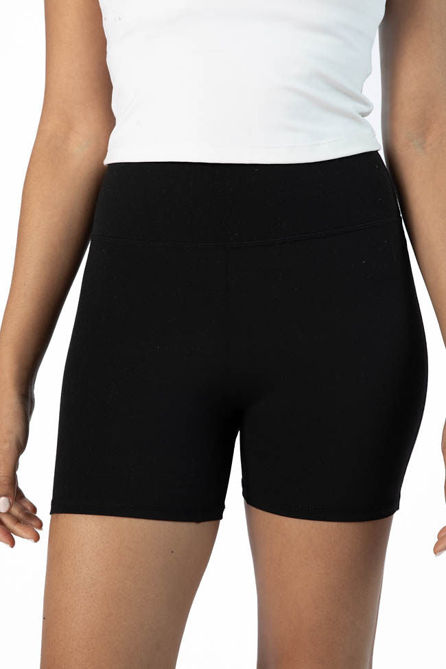 Home Stretch Black Biker Shorts FINAL SALE