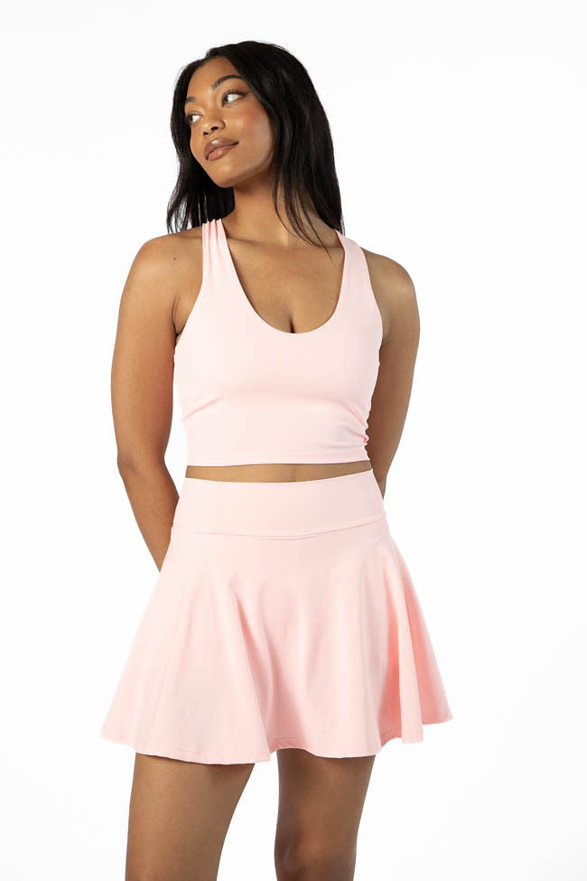 Head Start Pink V-Shaped Back Active Top FINAL SALE - Image 3
