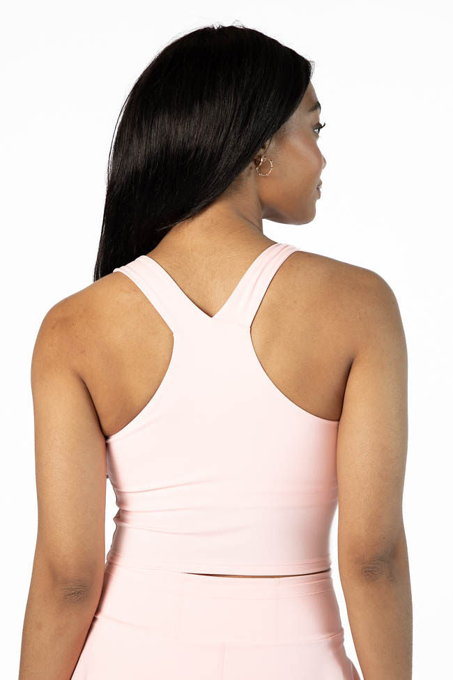 Head Start Pink V-Shaped Back Active Top FINAL SALE - Image 7