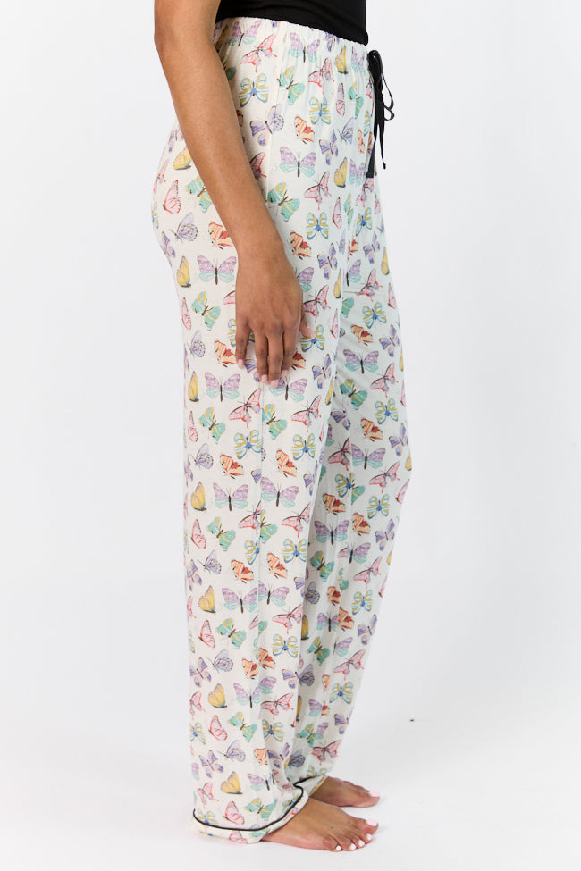 Good To Get Away Butterfly Pajama Pants FINAL SALE - Image 3