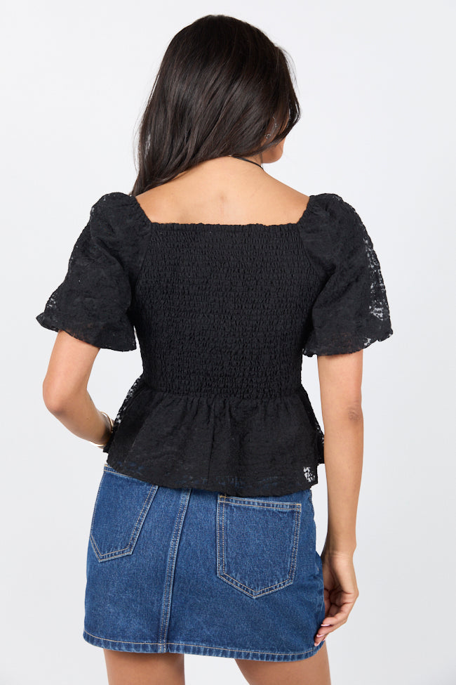 Twist On Things Black Bust Lace Blouse FINAL SALE - Image 5