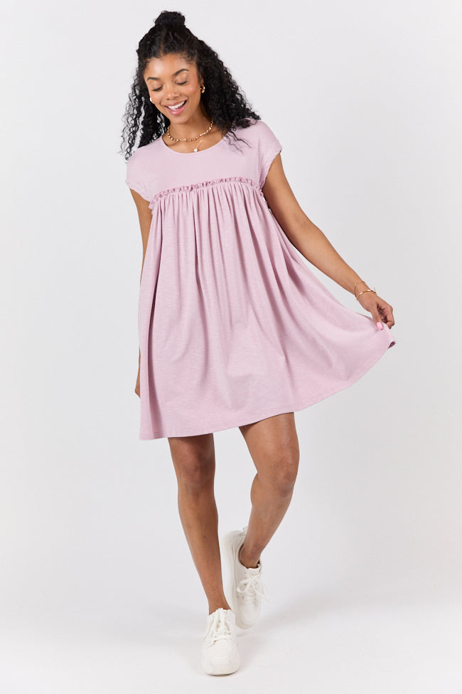 Girl On The Go Easy Knit Short Sleeve Mini Dress FINAL SALE - Image 2