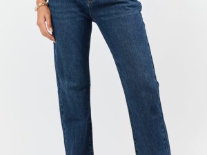 Millie Dark Wash Straight Leg Jeans FINAL SALE
