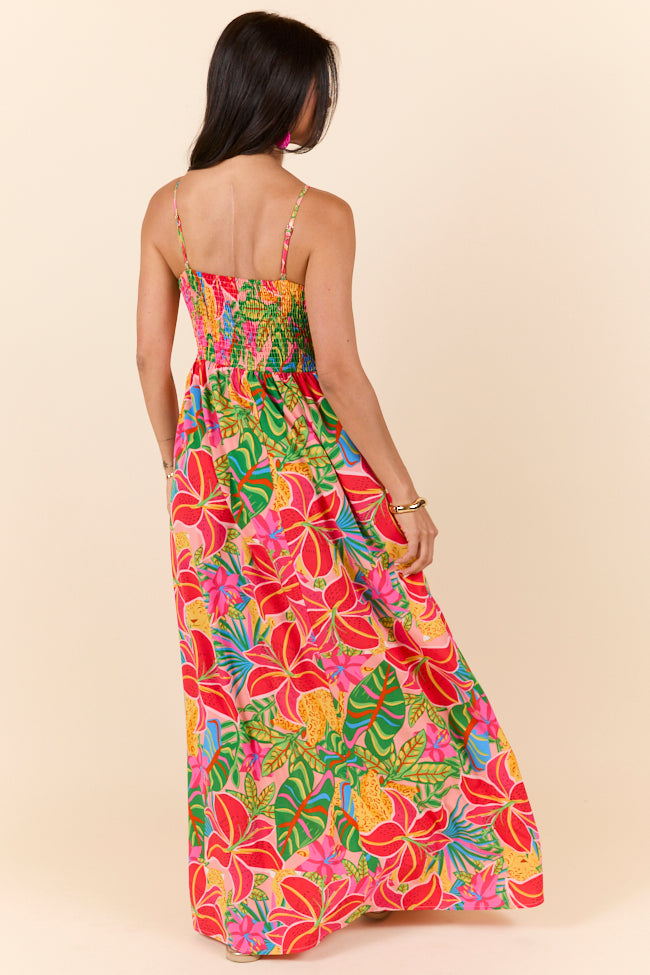 Keep It Floral Pink Printed Dress FINAL SALE - Image 6