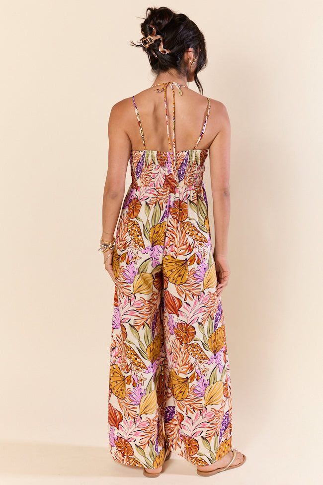 Lush Tropics Tropical Print Jumpsuit FINAL SALE - Image 6