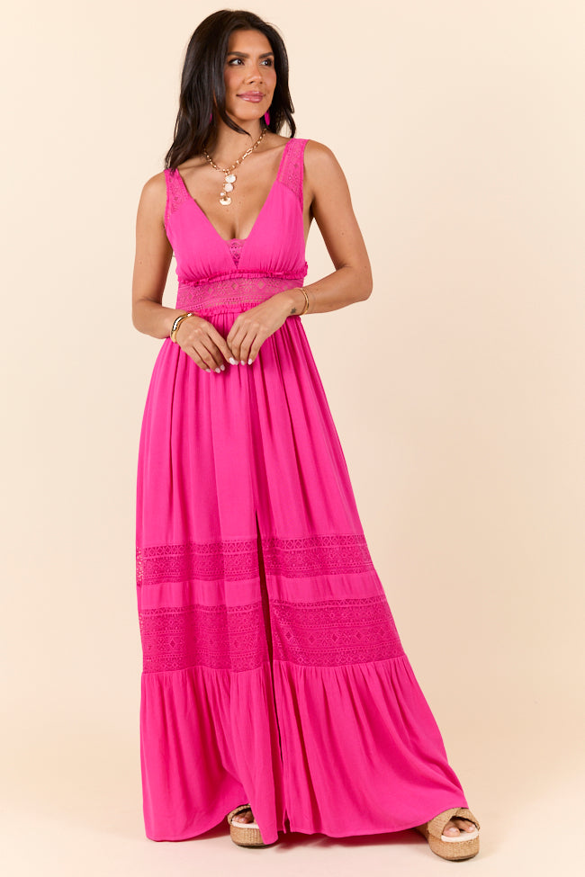 Summer Crush Fuchsia Maxi Dress FINAL SALE - Image 2