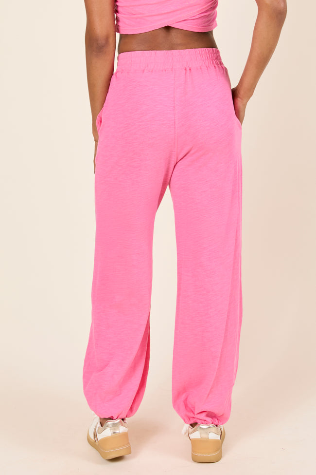Tinley Pink Lounge Jogger Pants - Image 4