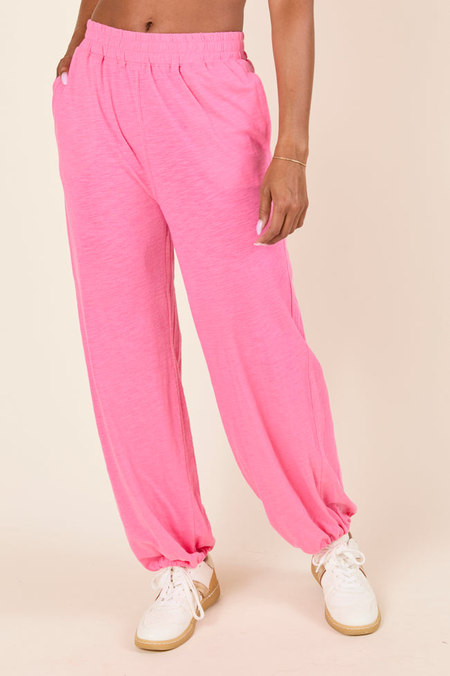 Tinley Pink Lounge Jogger Pants