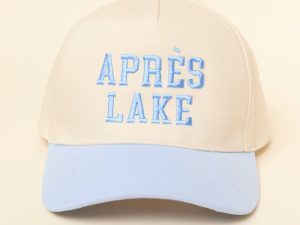 Apres Lake Blue Trucker Hat FINAL SALE