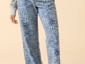 Scarlett Leopard Print Jeans