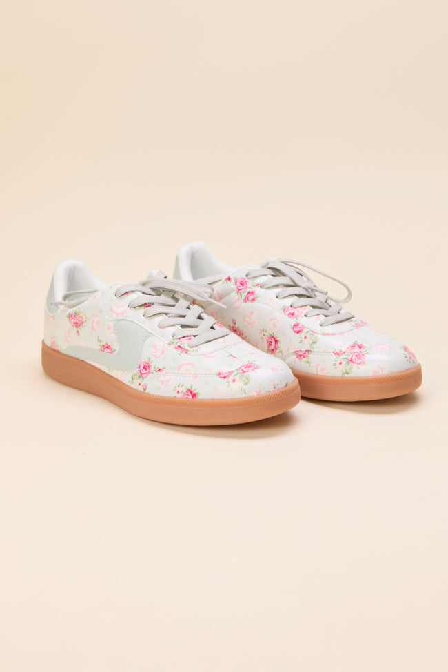 Tiffany Mint Floral Sneakers - Image 5