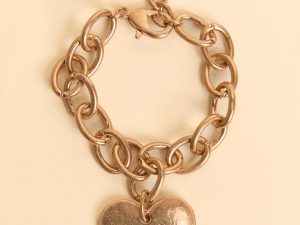 Ariella Heart Charm Bracelet