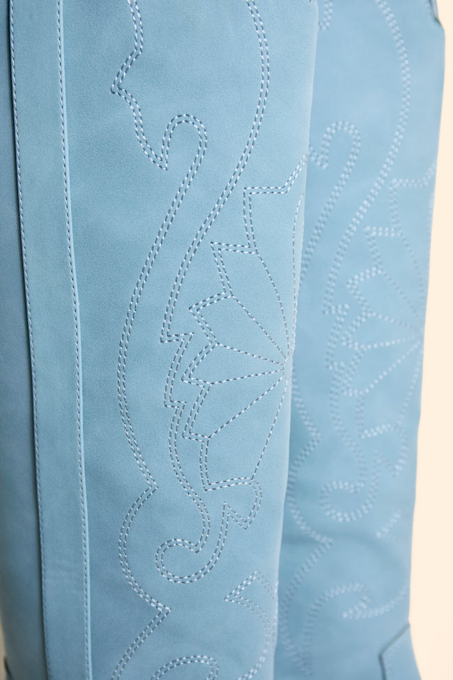 Shania Blue Boots - Image 6