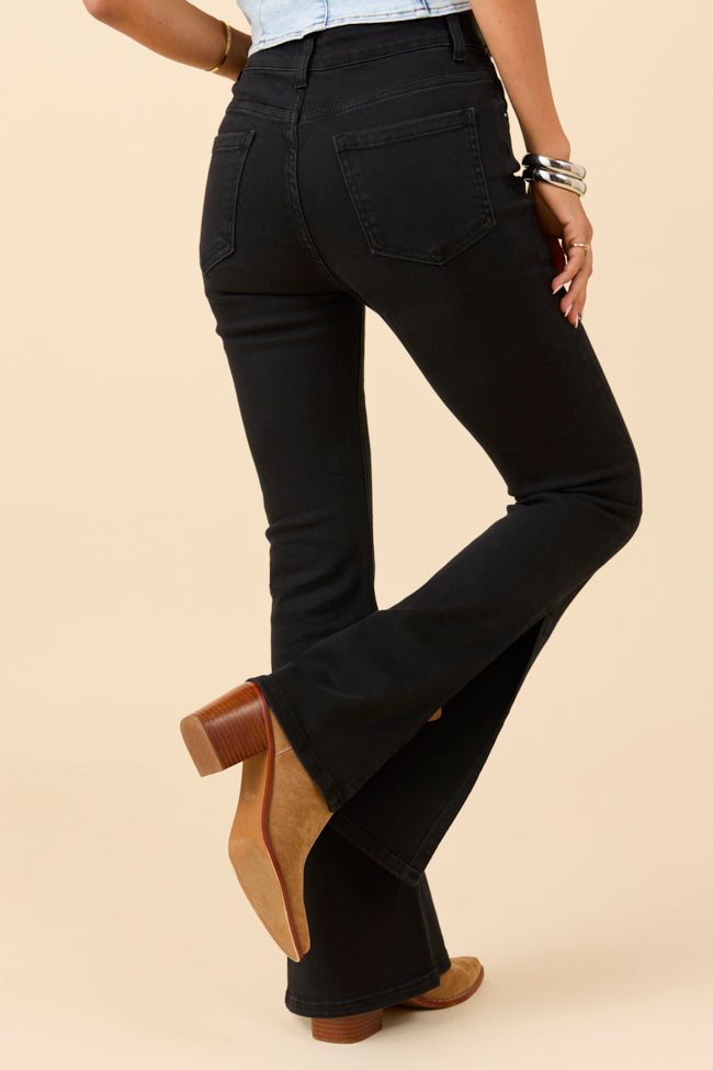 My Favorite Black Slit Hem Jeans - Image 4
