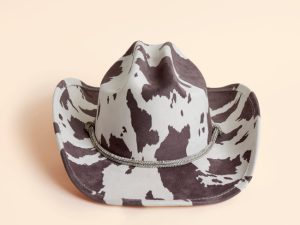 Canyon Cow Print Cowboy Hat
