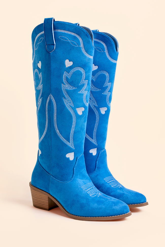Horton Heart Blue Boots - Image 5