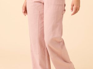 Kiara Pink Cargo Pants