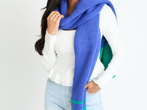 Delta Blue Scarf