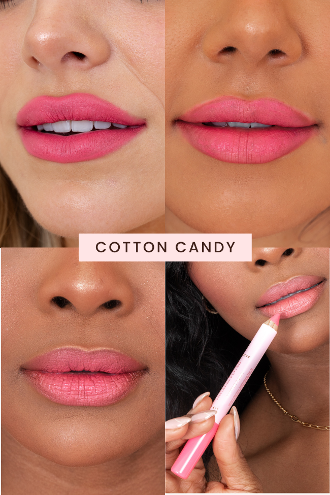 Pink Lily Beauty Double Bloom Dual Lipstick & Lip Liner - Cotton Candy FINAL SALE - Image 3