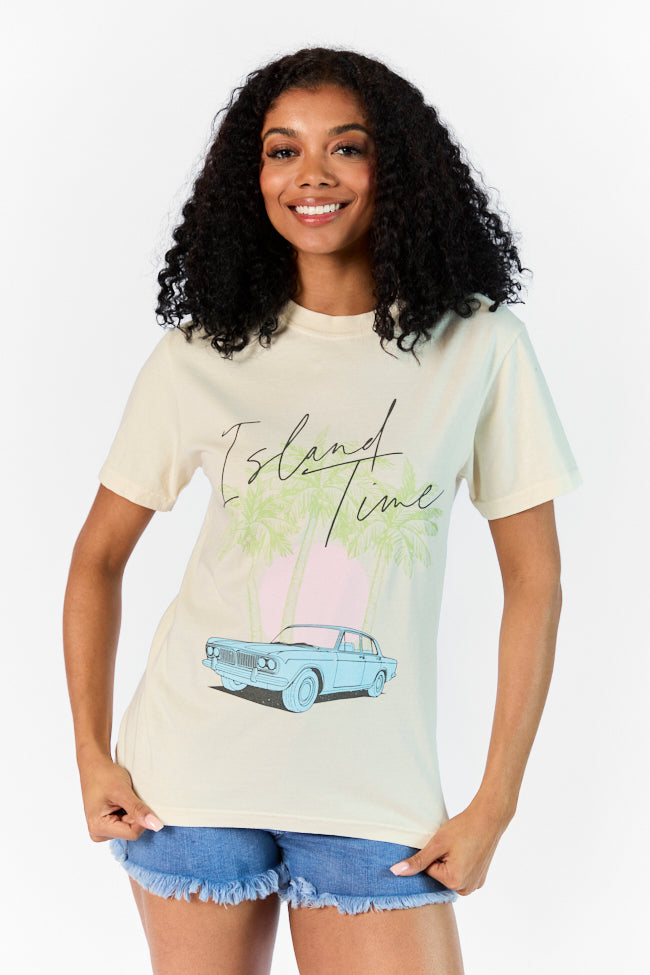 Island Time Ivory Graphic Tee - Image 3