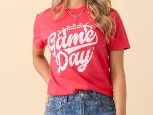 Game Day Script Paprika Graphic Tee
