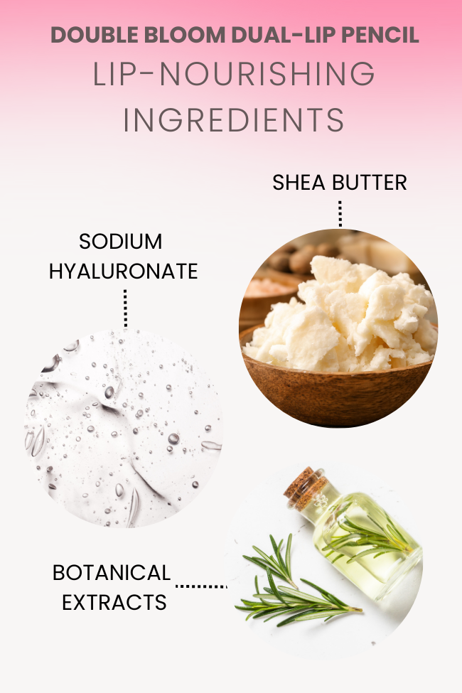 Pink Lily Beauty Double Bloom Dual Lipstick and Lip Liner - Candy Rose FINAL SALE - Image 4