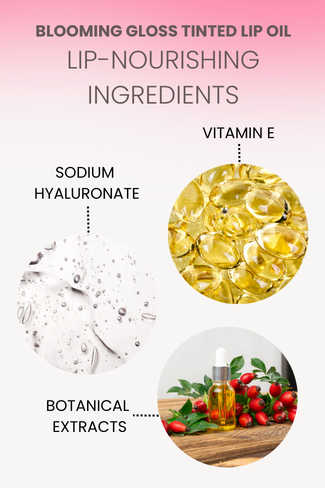 Pink Lily Beauty Blooming Gloss Tinted Lip Oil - Perfectly Pink FINAL SALE - Image 4