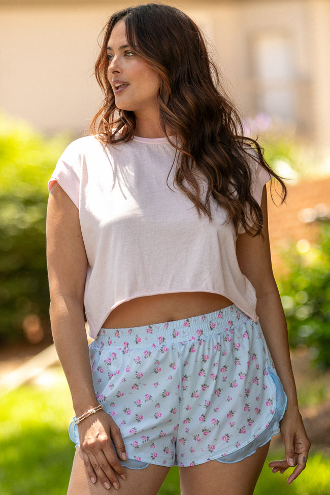 Momentum Pink Keyhole Back Tee FINAL SALE - Image 7