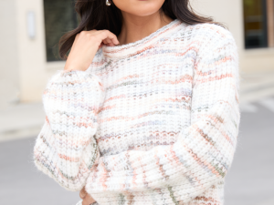 Nellie Multicolored Crewneck Sweater FINAL SALE