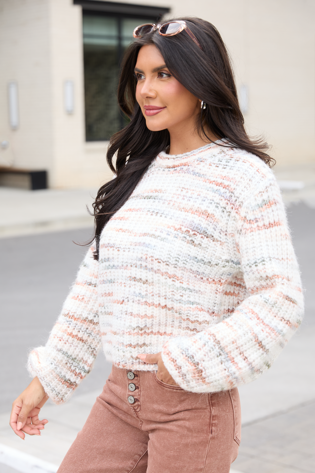 Nellie Multicolored Crewneck Sweater FINAL SALE - Image 4
