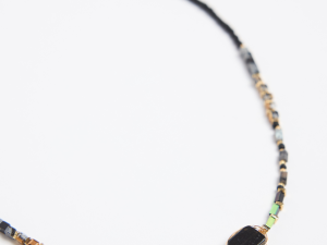 Meilani Black Beaded Necklace