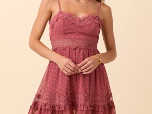 Kehlani Rust Mini Dress