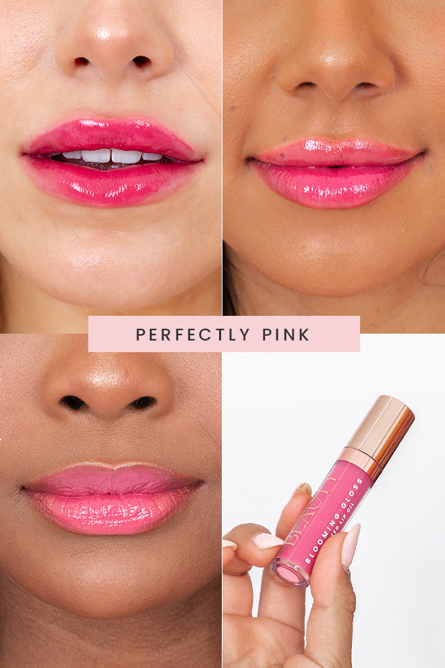 Pink Lily Beauty Blooming Gloss Tinted Lip Oil - Perfectly Pink FINAL SALE - Image 3